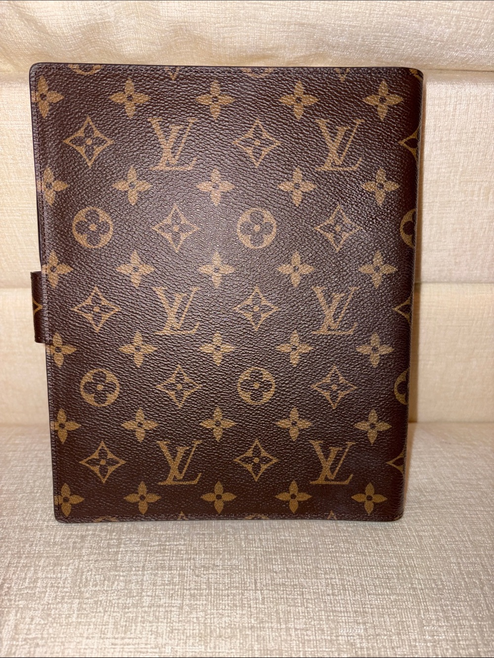 Louis Vuitton Monogram large ring agenda cover. GM - Picture 2 of 4